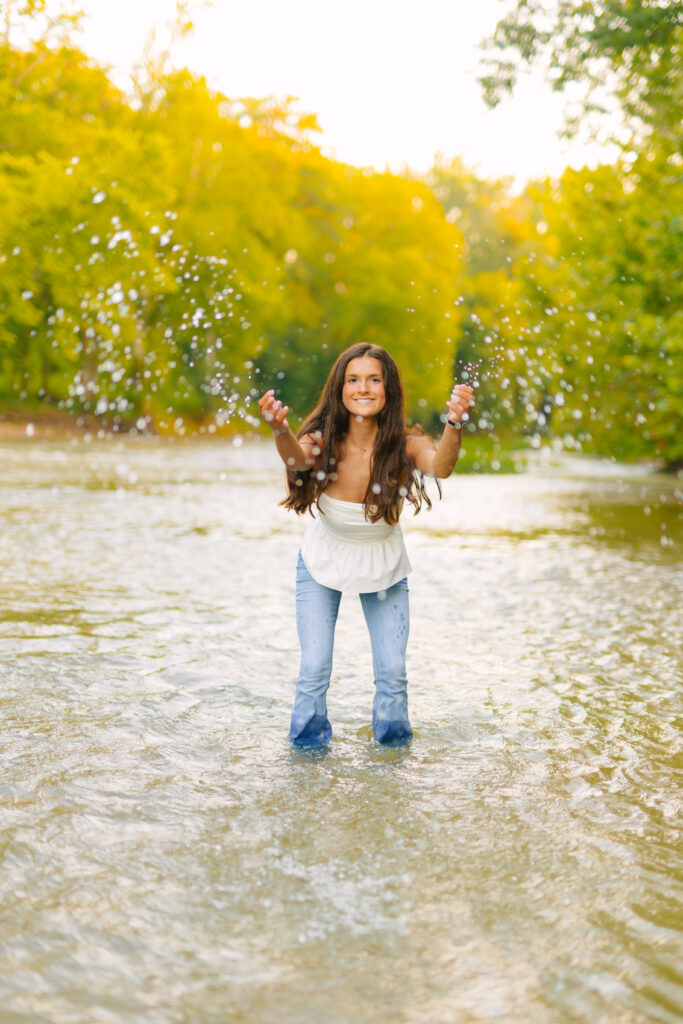Beckley Creek Park senior session